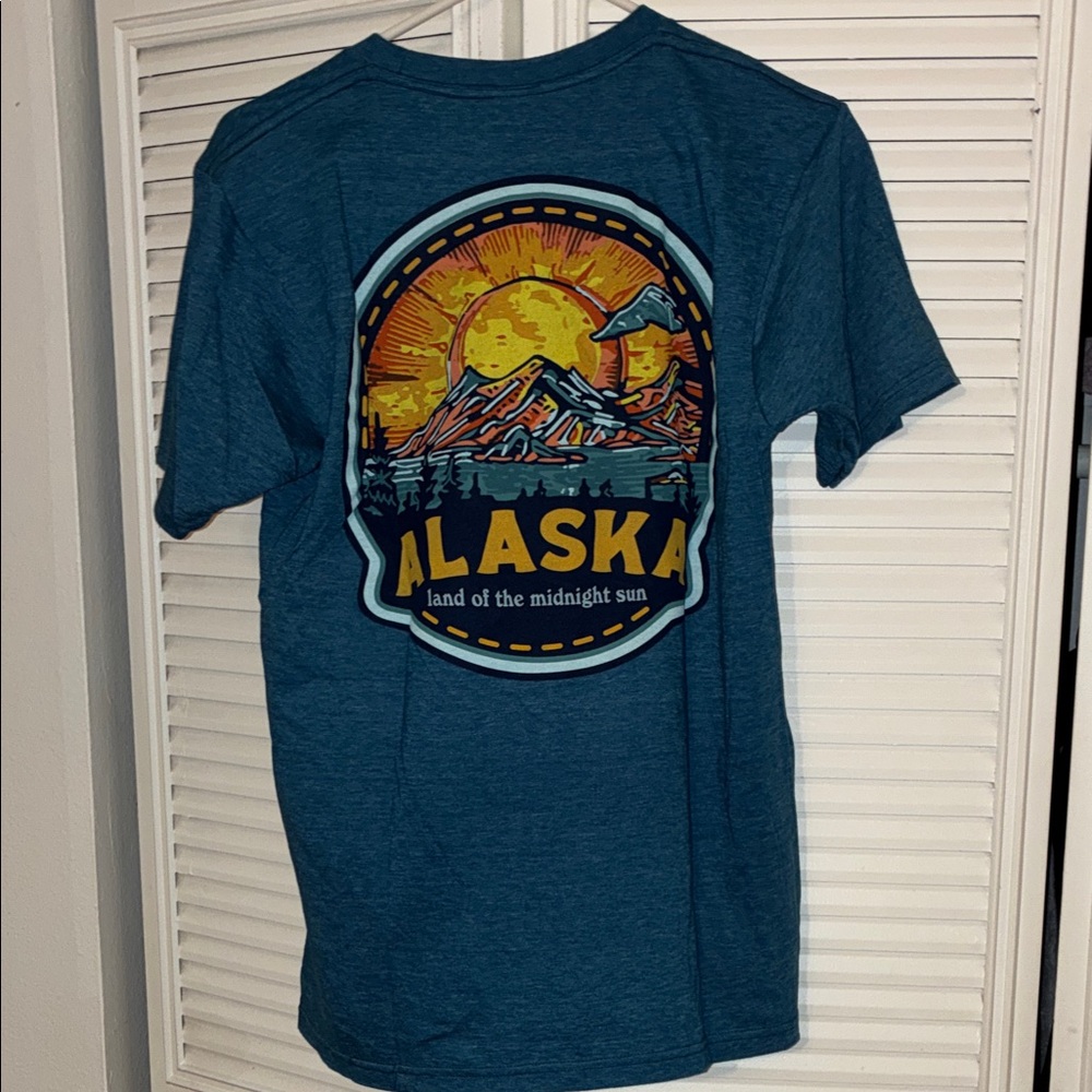 Alaska Graphic Short-Sleeve Tee - Blue - Picture 2 of 2